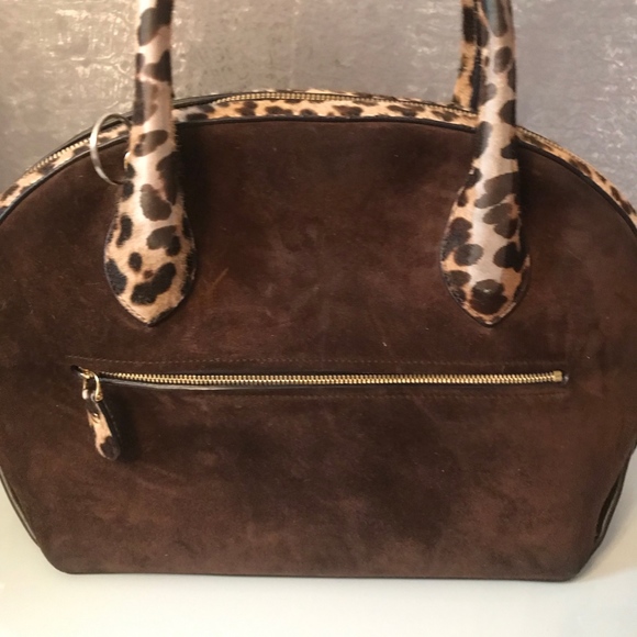 Salvatore Ferragamo Fiamma Leopard Handbag - Picture 8 of 12